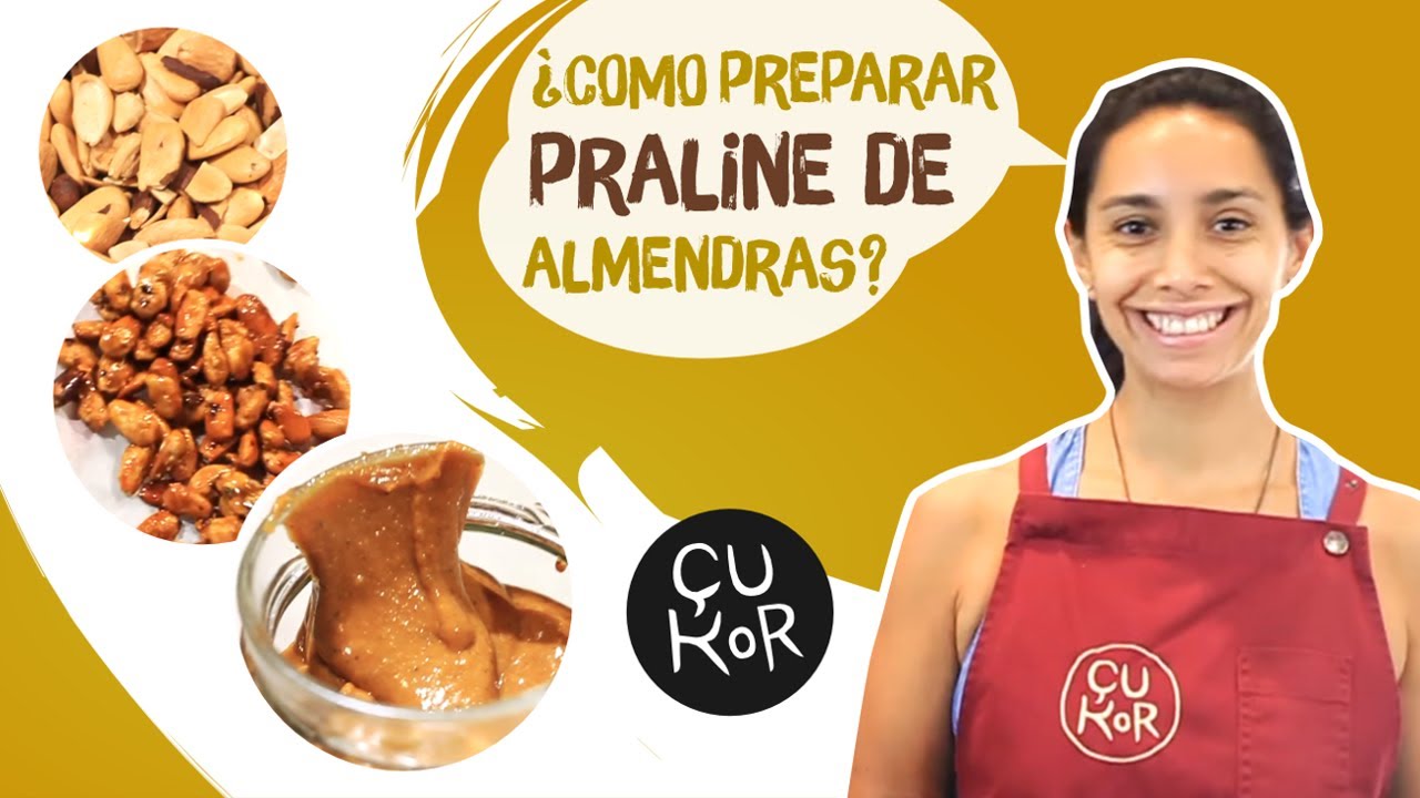 Cómo preparar praliné de almendras