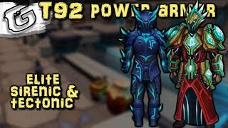 Elite Sirenic & Elite Tectonic (T92 power armor) - Elite Dungeons