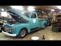 Replacing the front leaf springs on a 49 GMC. 1949 GMC resortation project volume 10.