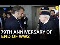 French president Emmanuel Macron attends ceremony for 79th anniversary of end of WW2 | WION LIVE