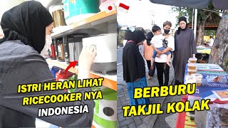 ISTRI JEPANG HERAN LIHAT HARGA BARANG' DI INDONESIA ! BERBURU TAKJIL !