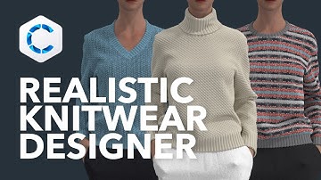 Realistic Knitwear Designer | CLO Feature Deep Dive