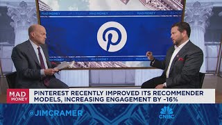 Pinterest CEO Bill Ready goes one-on-one with Jim Cramer