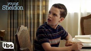 Sheldon Invites College Students Over For A Group Project (Clip) | Young Sheldon | TBS