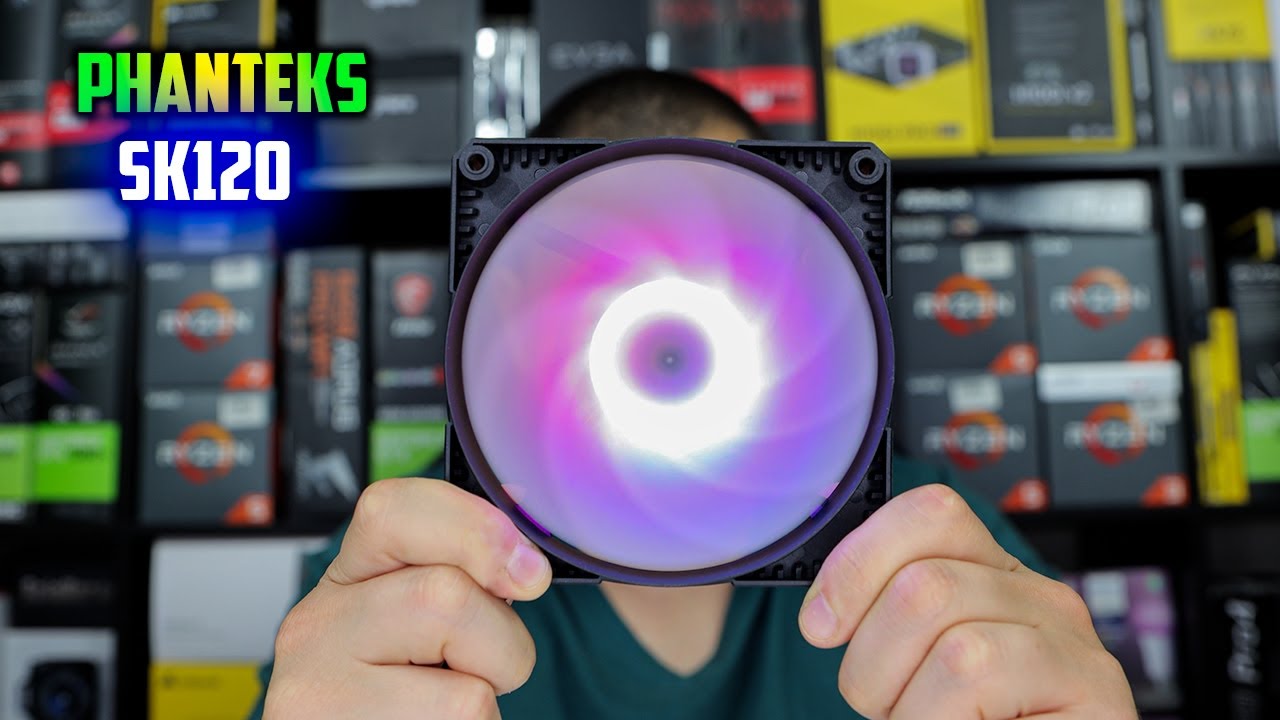 Phanteks SK120 Review \u0026 Airflow + Noise 