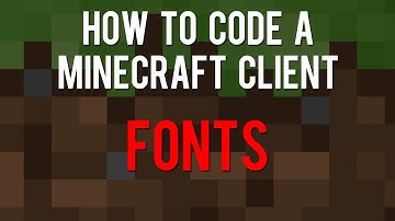 How to code a Minecraft Client - Custom Font!