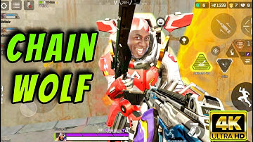 Apex mobile - Chainwolf being chainwolf for 5 minutes straight in 4K 🦾🔥