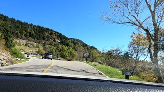 Drive to Top of GrandFather Mountain NC Park Part 1 of 2