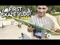 My FIRST Skate Vlog + Streaming/Gaming Setup Tour!