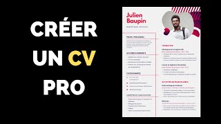 Comment Créer un CV PRO en 5 Minutes ? ️ Deux Logiciels Gratuits Avec Des Modèles & Templates