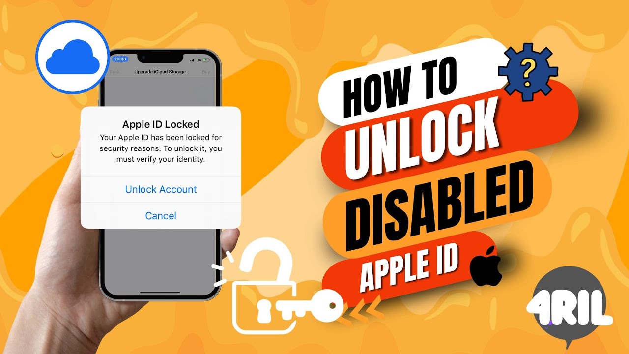 Disabled iCloud or Apple ID? Do This to Unlock it again! - YouTube