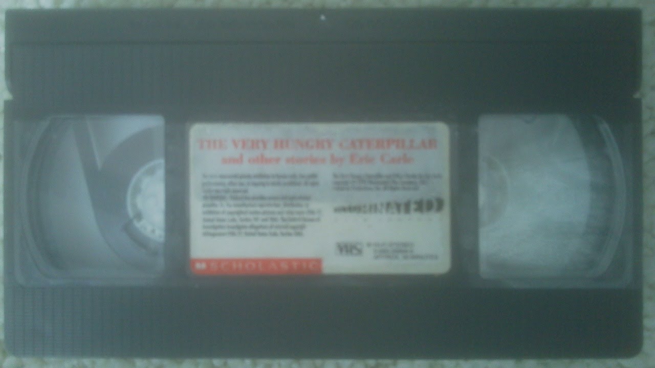 The Very Hungry Caterpillar and Other Stories by Eric Carle 1993 VHS ...