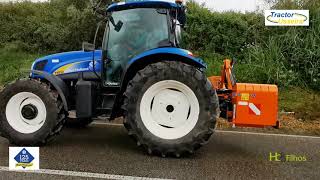 Entrega de NEW HOLLAND T6050 DELTA Cab usadoCheck - Paulo Simões - Tractorusseira LEIRIA