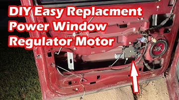 DIY How to Replace the Power Window Regulator Motor 99-06 Silverado Sierra Tahoe Suburban Escalade