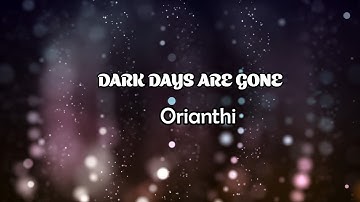 Dark Days Are Gone - Orianthi (Instrumental with lyrics)
