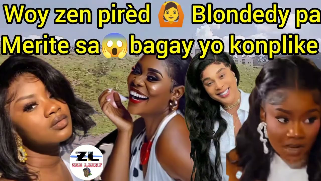 Woy zen pirèd 😱 Vanessa imilye Rutshelle 🙆 Blondedy pa merite sa mezanmi, bagay yo konplike 