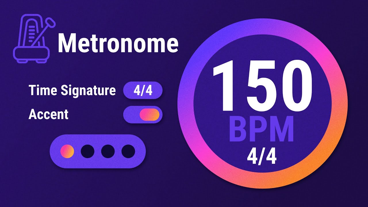 150 BPM 4/4 - Metronome