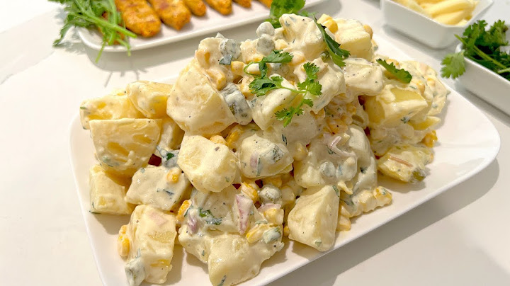 VOICI UNE DELICIEUSE SALADE DE POMMES DE TERRE POUR L'ÉTÉ  🥰