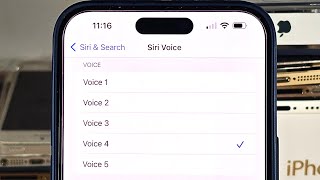 How To Change Siri Voice to Female in iPhone 15 Pro Max