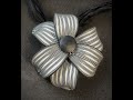 Flower Pendant/Brooch - Bullseye Cane Pt 2