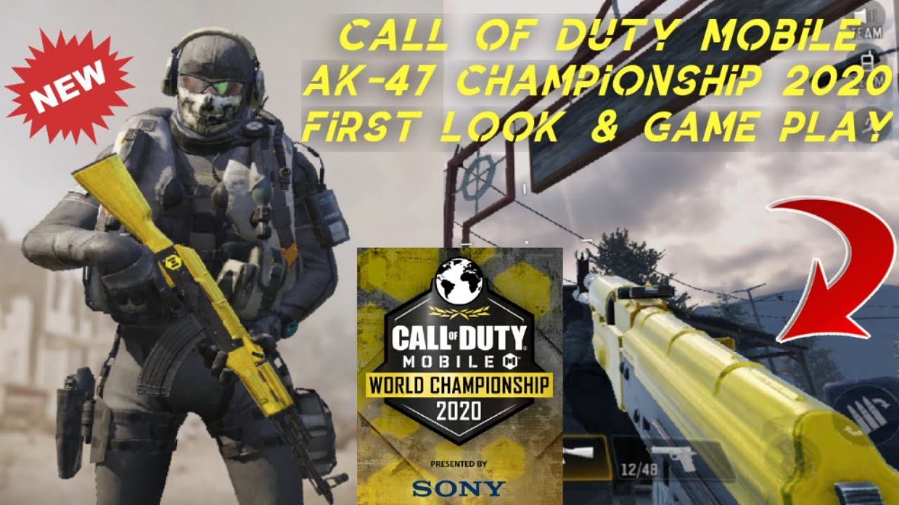 Call of Duty mobile AK-47 Championship 2020 - YouTube