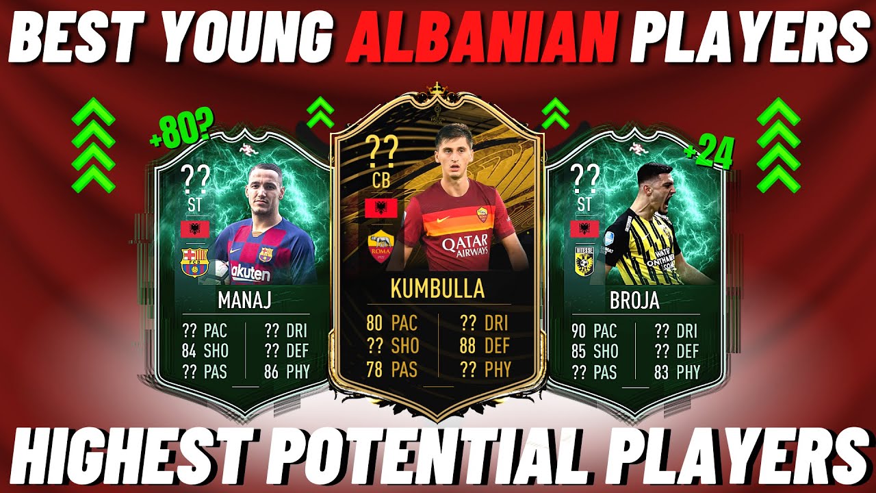 FIFA 21 HIGHEST POTENTIAL ALBANIAN PLAYERS || BEST YOUNG PLAYERS FROM ALBANIA IN CAREER MODE || 75+