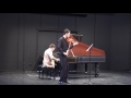 Sonate pour violon et clavecin en do mineur de jsbach sicilienne