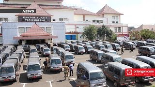 Pemkab Tasik Hibahkan Mobil Operasional Desa