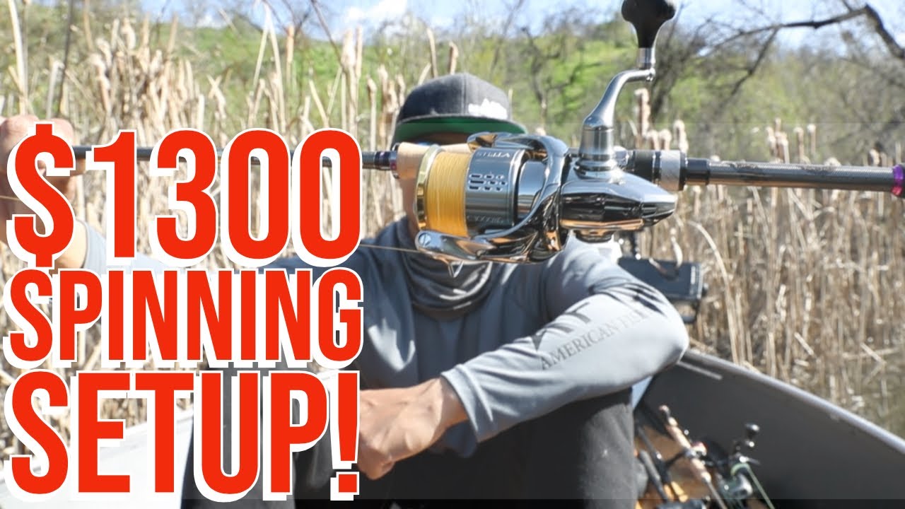 Our Most Expensive Spinning Rod Combo - Megabass Hedgehog Evolution &  Shimano Stella STLC3000XGFJ 