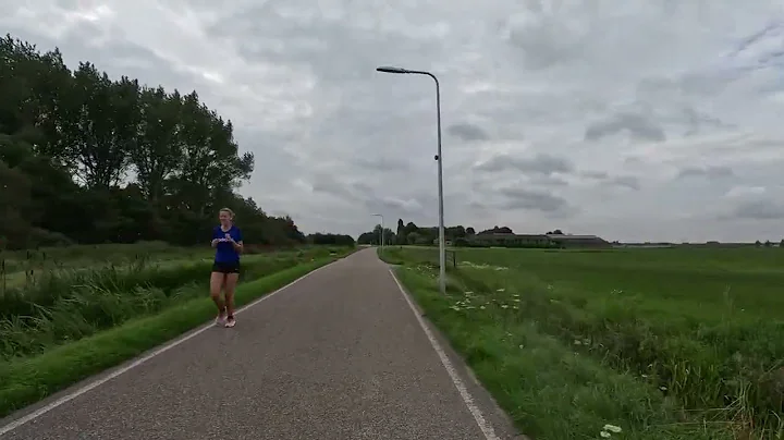 Riding out of the city via Abtswoude