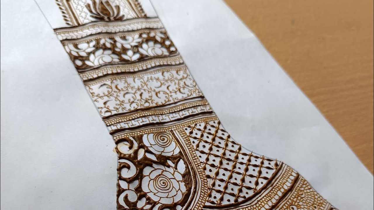 Floral mehandi fillup design @Suchitrasmehandiart 