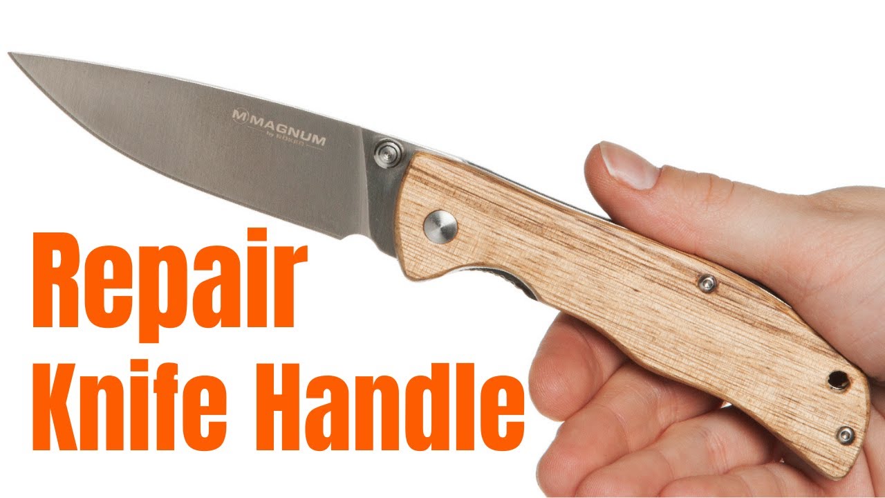 How To Repair Kitchen Knife Handle YouTube