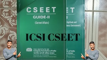 CSEET MAY 2023 MCQ BOOK UNBOXING #cseet #shorts #viral #cs #icsi #ca #cma #uniqueacademyforcommerce