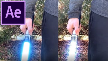 Realistic Lightsaber Effects! Adobe After Effects | Part 3