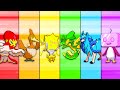 La revanche du premier  avoir une equipe pokemon shiny arcenciel gagne  shiny rainbow team