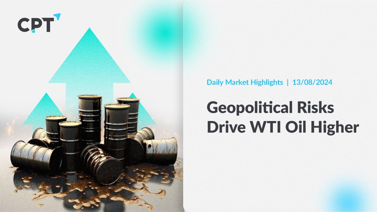 Geopolitical Risks Drive WTI Oil Higher - YouTube