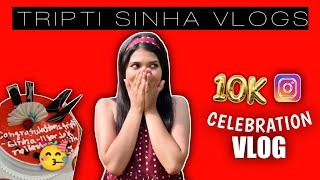 Download Lagu 10k insta family🥰 |celebration vlog🤩 |thankyou so much guys ❤️❤️| tripti sinha vlog MP3