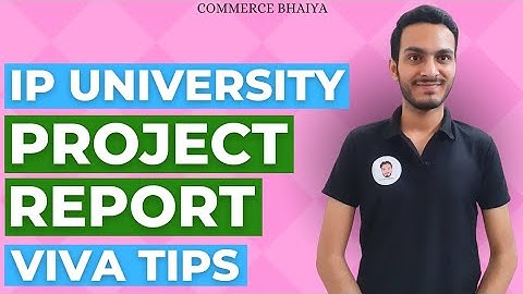 MPR PROJECT REPORT VIVA TIPS | Commerce Bhaiya