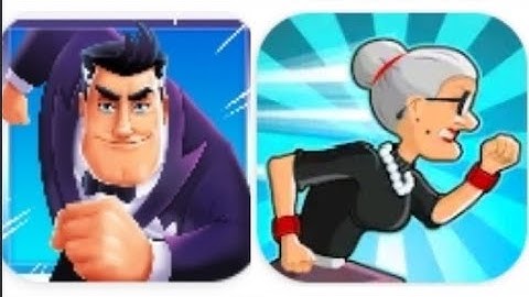 Angry Gran Run vs Agent Dash