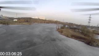DJI F550 FPV полеты над парком в Митино (Emergency landing)(, 2014-03-23T22:21:16.000Z)