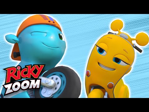 ريكي زووم عربي صديق الدراجة ساعة خاصة الرسوم المتحركة للأطفال