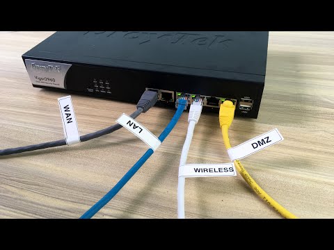 Set up LAN, WiFi and DMZ on Vigor Draytek | 2960 / 3900 / 300B | NETVN