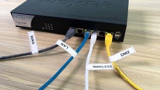 smaak Architectuur plotseling Set up LAN, WiFi and DMZ on Vigor Draytek | 2960 / 3900 / 300B | NETVN -  YouTube