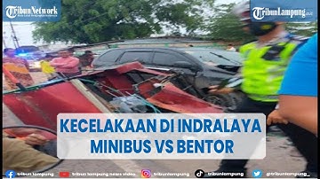 Kecelakaan di Indralaya Minibus vs Bentor, 3 Korban Dilarikan ke RS @TRIBUNLAMPUNGNEWSVIDEO