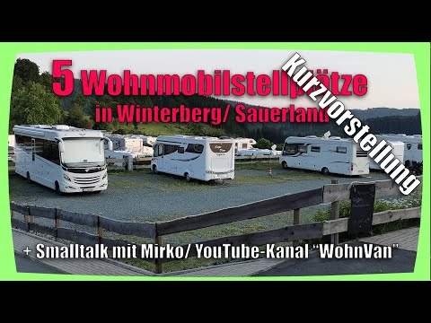Camping/Wohnmobilstellplätze in Winterberg/Sauerland