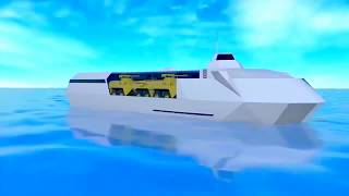 Russia Next Generation Amphibious Landing Craft Simulation [720p]