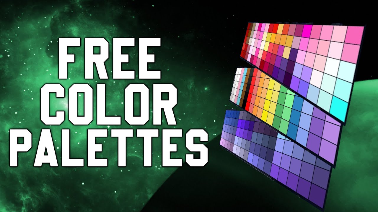 FREE Color Palettes When How To Get Them YouTube FREE Color Palettes When How To Get Them YouTube