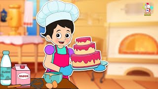 Gattu Chinki Baked a Cake | Cake | English Moral Story | English Animated | by PunToon Kids Fun & Learn - English 651 views 10 days ago 2 minutes, 49 seconds