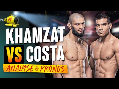 UFC 294 Khamzat Chimaev vs Paulo Costa - ANALYSE & PRONOSTICS