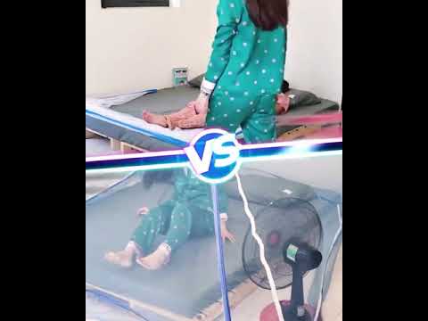 Màn Chụp Gấp Gọn Thông Minh Mùng Lưới Chống Muỗi Cho Người Lớn Và Trẻ Em X2000